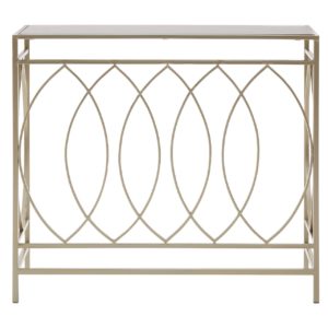 Champagne Console Table